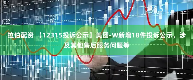 拉伯配资 【12315投诉公示】美团-W新增18件投诉公示，涉及其他售后服务问题等